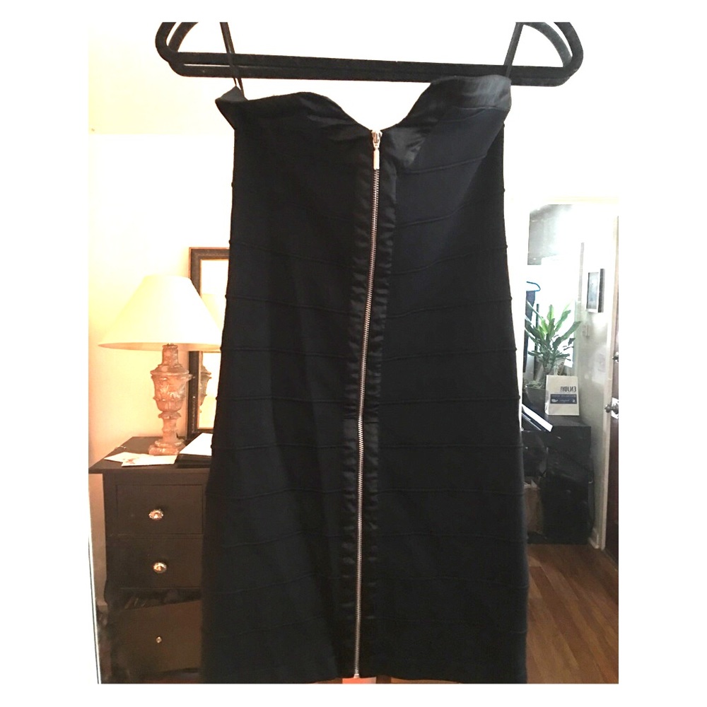 LF black Bandeau Dress - New